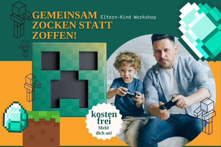 "Gemeinsam zocken, statt zoffen" Workshop stärkt den Dialog zwischen Kindern und Eltern