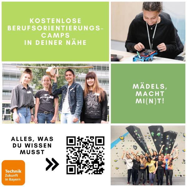 Mädchen für Technik-Camp