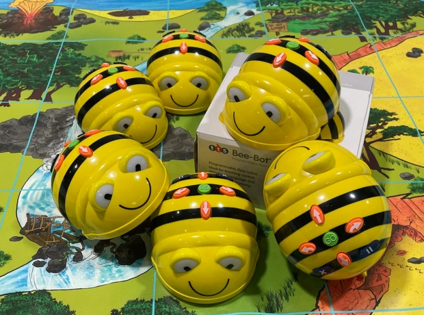 Entdeckerwerkstatt mit dem BeeBot