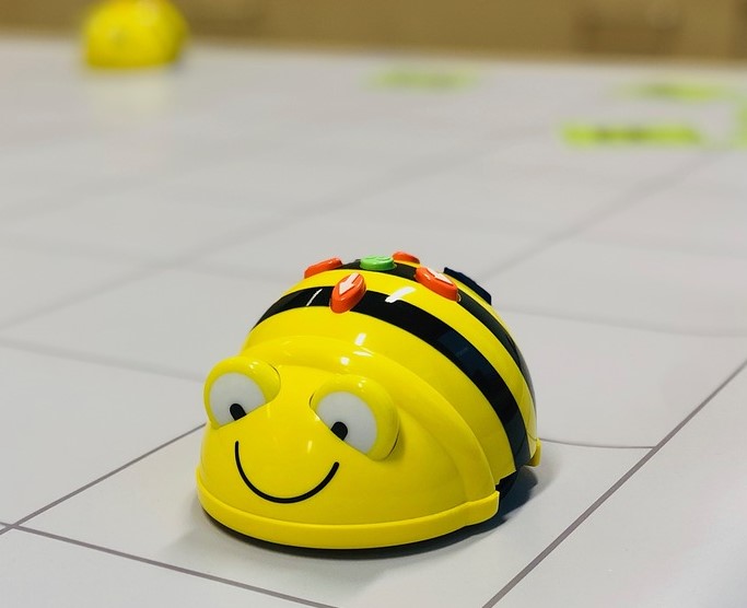 Beebots programmieren für Vorschulkinder - Thema Natur