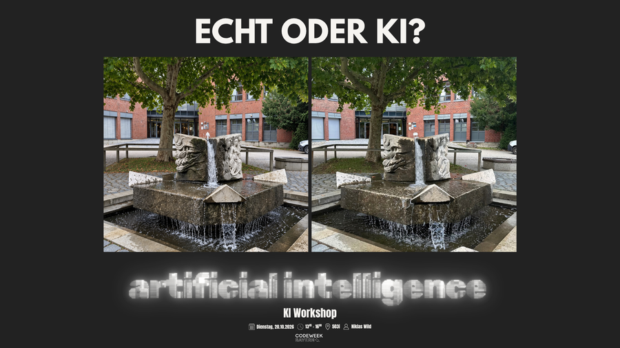 Echt oder KI? – Künstliche Intelligenz verstehen und ausprobieren