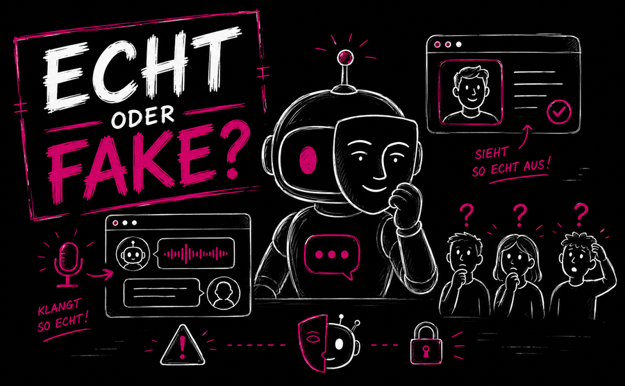 Echt oder Fake? Wenn jeder mit KI alles fälschen kann