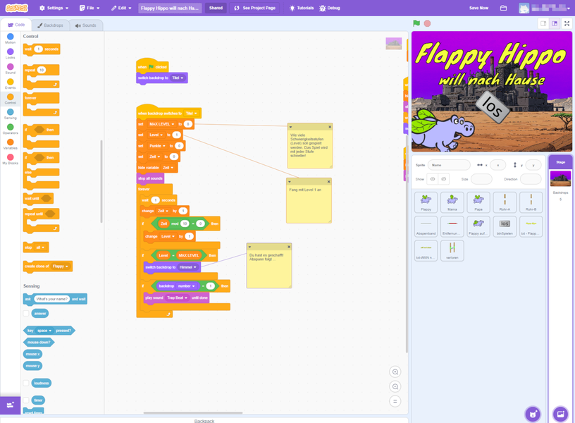 Kreatives Programmieren mit Scratch – Teil 2