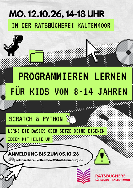 Programmieren lernen für Kids von 8-14 Jahren
