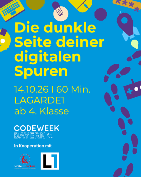 Schüler:innenvortrag: Geklaut, gefälscht, gehackt – Die dunkle Seite deiner digitalen Spuren