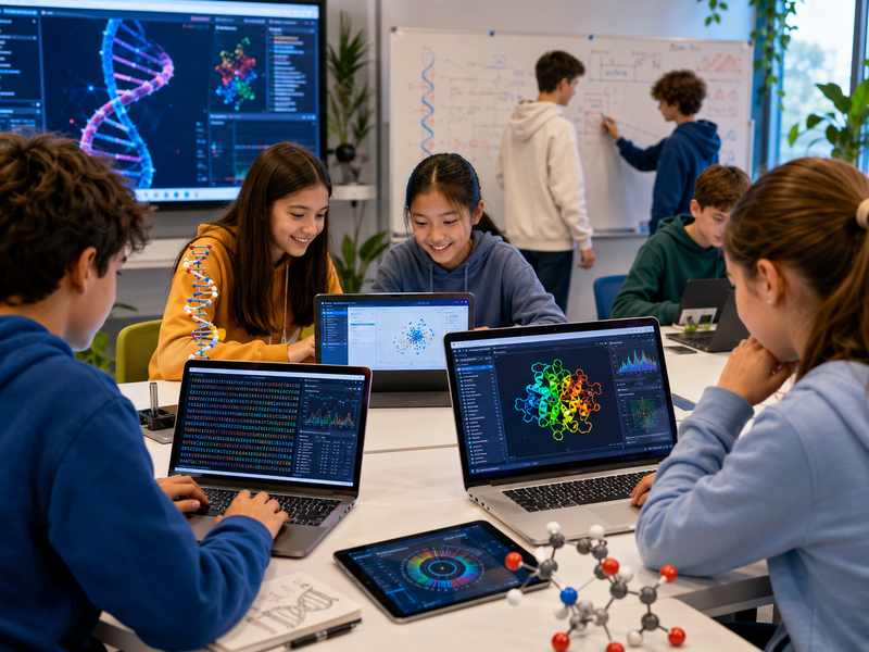 DNA-Detektive – Bioinformatik mit digitalen Werkzeugen entdecken