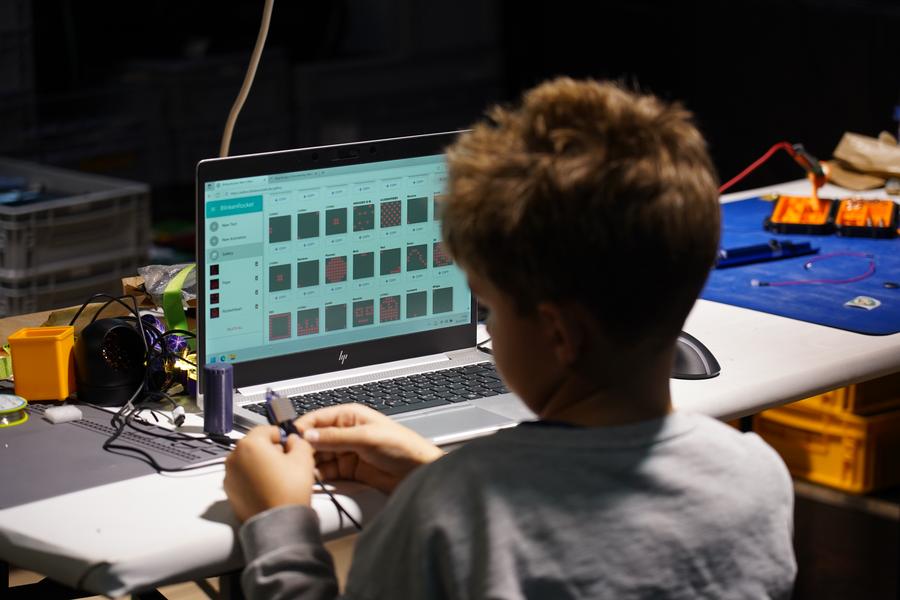 3D-Druck und Löten für Kinder auf dem Gänsemarkt