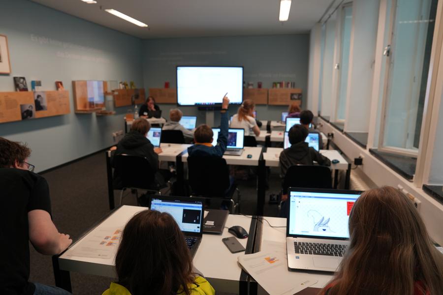 Gamedesign und -programmierung mit dem Zukunftshaus MINT