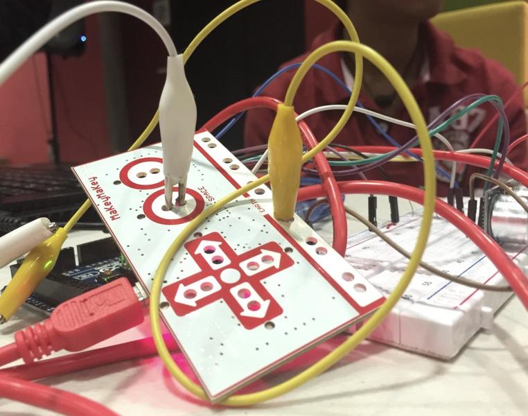 Coding mit dem Makey Makey