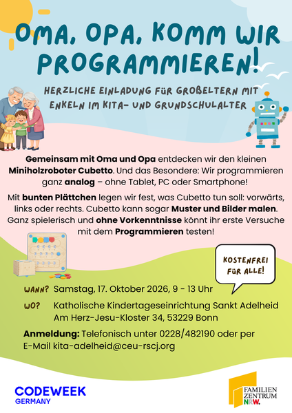 Oma, Opa, komm - wir programmieren!