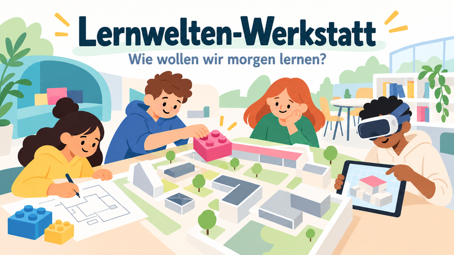 Lernwelten-Werkstatt – Wie wollen wir morgen lernen?