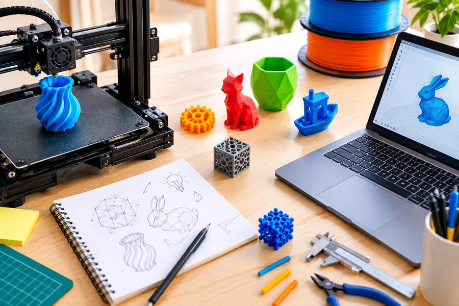 Der kreative Einstieg ins 3D-Drucken