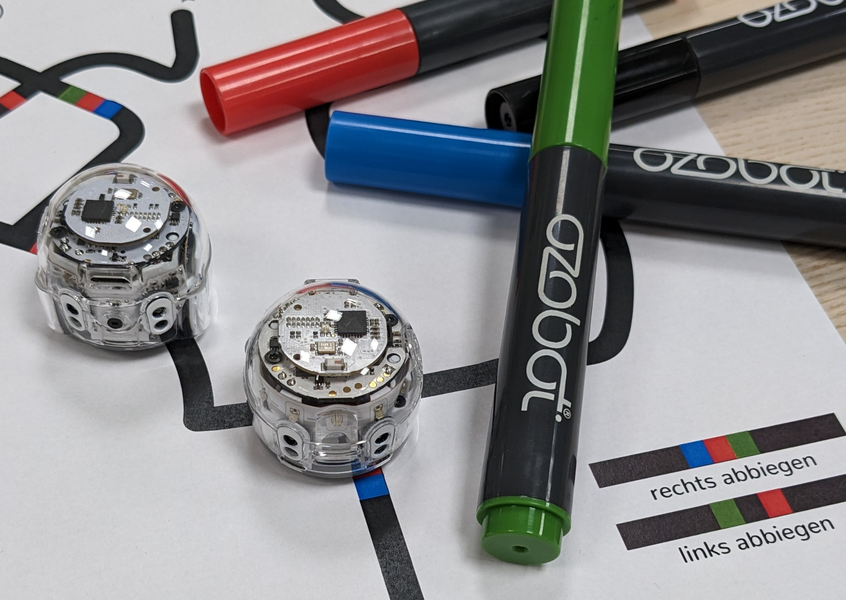 Lerne unsere Ozobot-Roboter kennen