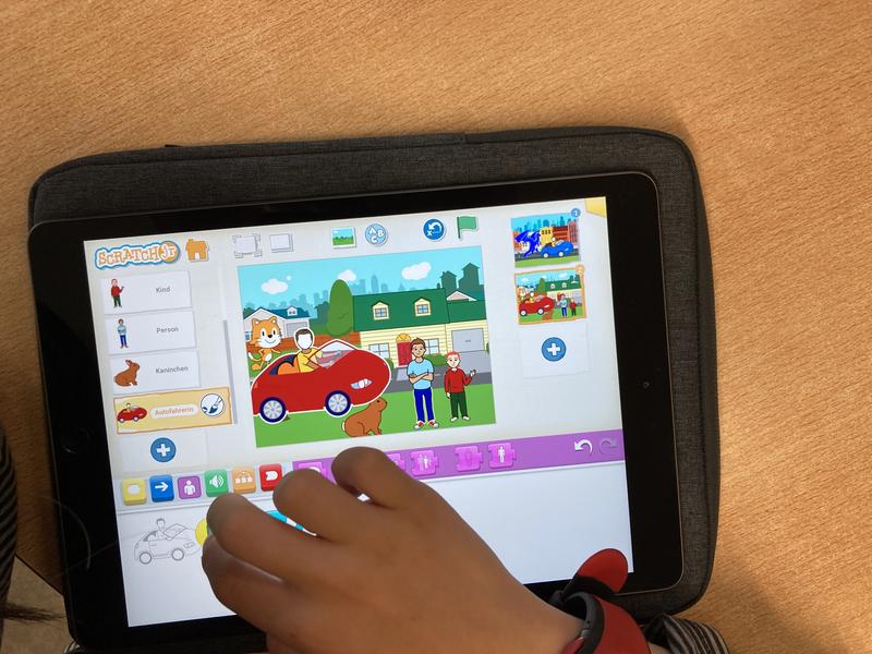 Erstes Programmieren mit Scratch Junior