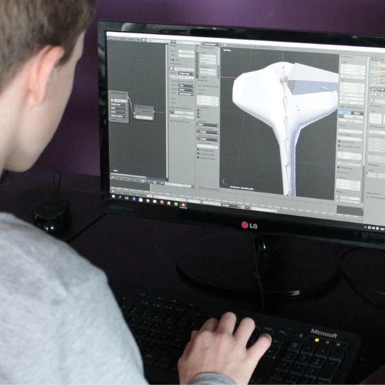 3D-Animationen mit Blender (13-16 Jahre)