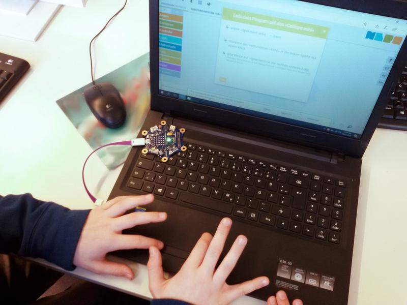 Programmieren lernen mit dem Calliope Mini