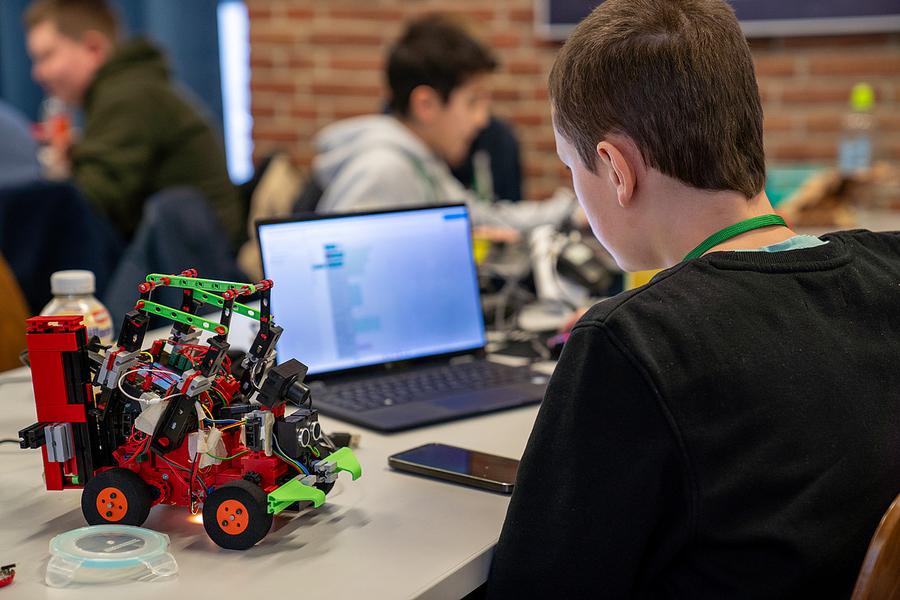 Roboter Workshop mit Fischertechnik