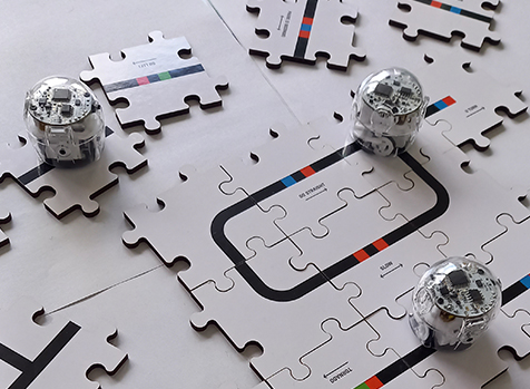 Ozobot: Mini-Stadt aus Linien
