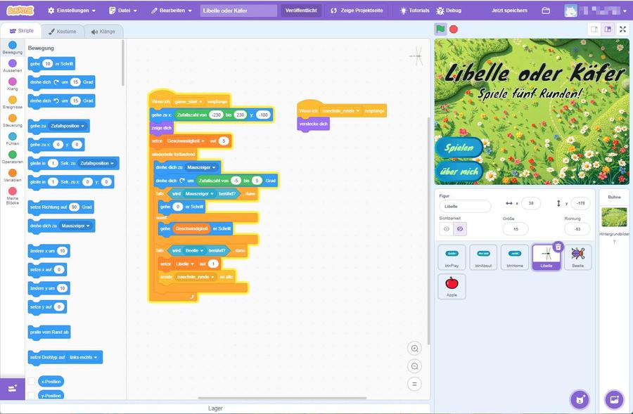 Kreatives Programmieren mit Scratch – Teil 1