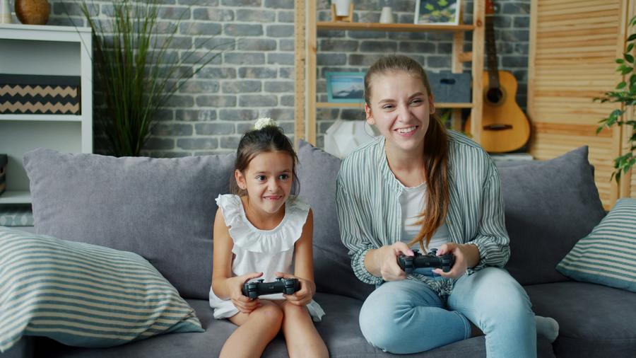 Gemeinsam Retro-Games zocken